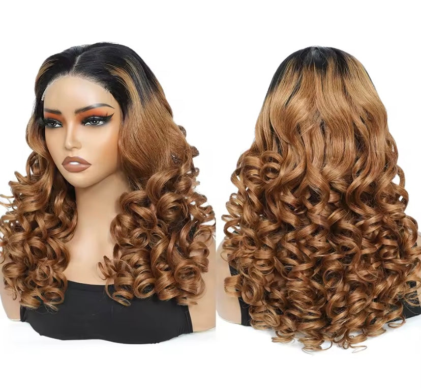 26” Curly Vietnamese Human Hair Blend