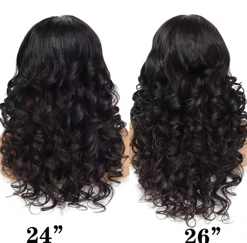 26” Curly Vietnamese Human Hair Blend