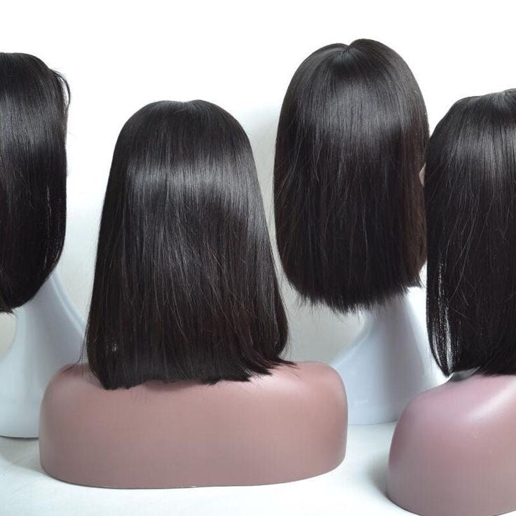 Double Drawn Human Hair Wig