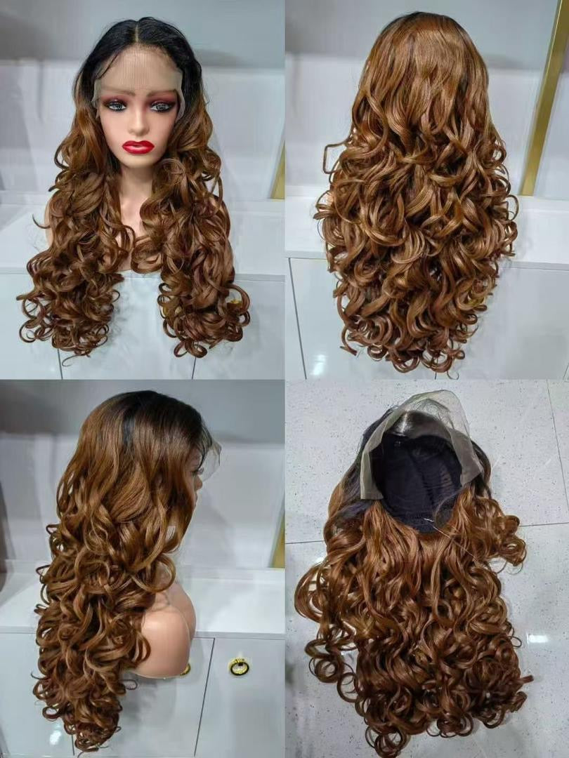 26” Curly Vietnamese Human Hair Blend